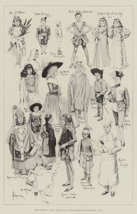Barnens finklänningsbal i Mansion House, 7 januari 1896 av Amedee Forestier