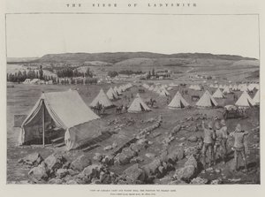 Belägringen av Ladysmith litho
