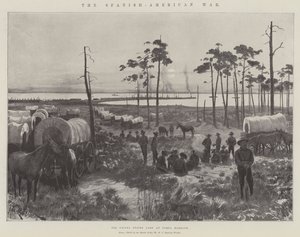 Det spansk-amerikanska kriget, USA:s läger i Tampa Harbour