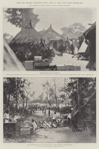 Med den brittiska expeditionen från Accra till guldkustens inland