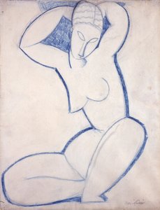 Caryatid  av Amedeo Modigliani