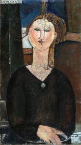 Antonia, ca. 1915 av Amedeo Modigliani
