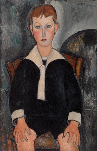 Pojke i sjömanskostym av Amedeo Modigliani