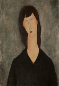 Byst av en kvinna. av Amedeo Modigliani