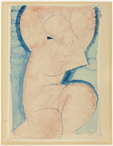Caryatid av Amedeo Modigliani