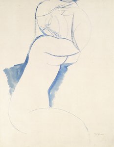 Caryatide, ca 1913 av Amedeo Modigliani