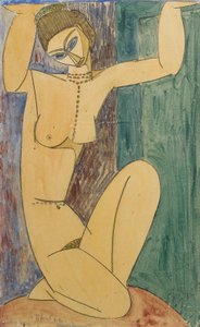 Franska:  Cariatide av Amedeo Modigliani