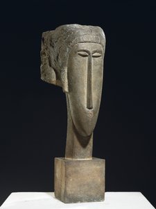 Huvud av Amedeo Modigliani