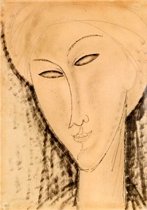 Chef för en kvinna av Amedeo Modigliani