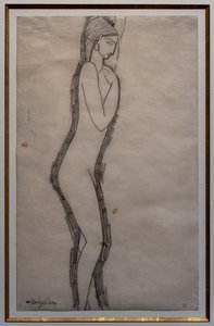 Hermafroditprofil av Amedeo Modigliani