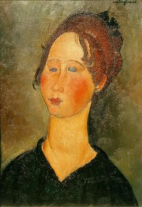 Den burgundiska av Amedeo Modigliani