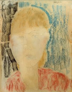 Det rosa livstycket av Amedeo Modigliani