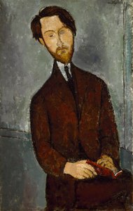 Léopold Zborowski av Amedeo Modigliani