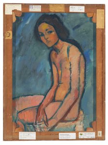 Nu assis, ca 1909 av Amedeo Modigliani