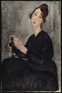 Porträtt av Dèdie, 1918 av Amedeo Modigliani