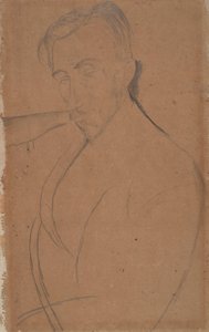 Porträtt av Donato Frisia av Amedeo Modigliani