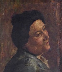 Porträtt av fru Micheli av Amedeo Modigliani