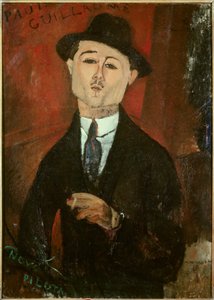 Porträtt av Paul Guillaume av Amedeo Modigliani