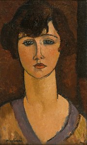 Porträtt av Elisabeth Fuss-Amoré av Amedeo Modigliani
