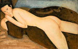 Liggande naken från ryggen (Nu Couche de Dos) 1917