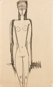 Stående naken; Nu debout, c.1910-1911