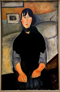 Ung kvinna av folket av Amedeo Modigliani