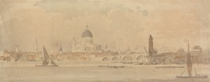 St. Pauls och Blackfriars Bridge av Amelia Long