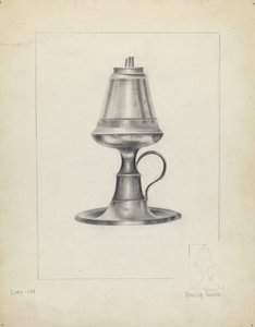 Kamfenlampa av Amelia Tuccio