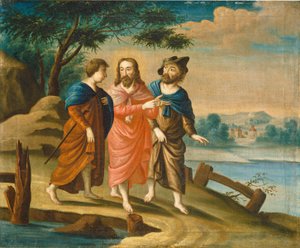 Kristus på vägen till Emmaus