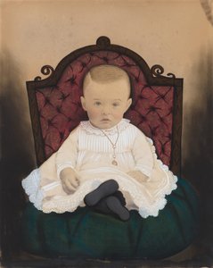 Porträtt av en baby