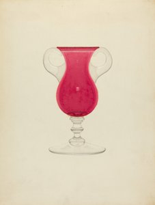 Blåst glas av American 20th Century