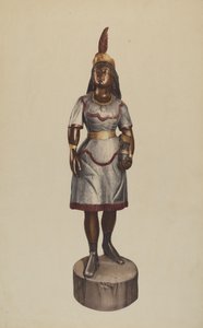 Cigarraffär Pocahontas av American 20th Century