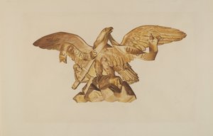 Eagle från USS Enterprise av American 20th Century