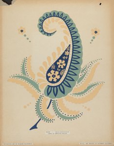 Tidig kalifornisk kjol från portföljen "Decorative Art of Spanish California" av American 20th Century