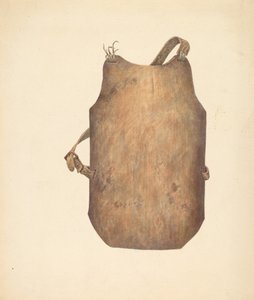Bröstplatta av järn av American 20th Century