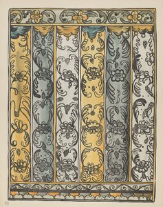 Tallrik 22: Väggdekoration: Från portföljen "Spanish Colonial Designs of New Mexico"