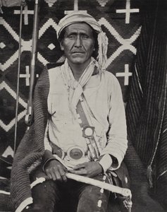 En Navajoe-indian (s/v foto) av American Photographer (after)