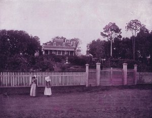 Ett plantagehem i Mississippi (s/v foto) av American Photographer (after)