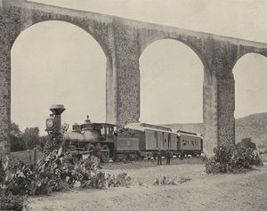 Akvedukten i Queretaro, Mexiko (s/v foto) av American Photographer (after)