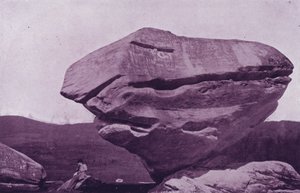 Balanced Rock, nära Pittsfield, Massachusetts (s/v foto) av American Photographer (after)