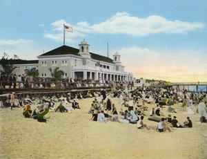 Bathing Beach and Casino, Palm Beach, Florida (foto) av American Photographer (after)