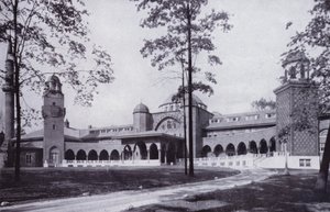 Chicago: Medinah Country Club (svart/vitt foto) av American Photographer (after)