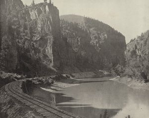 Echo Cliffs, Canyon of the Grand River, Colorado (s/v foto) av American Photographer (after)
