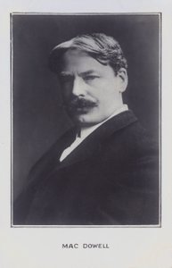 Edward MacDowell, amerikansk kompositör (s/v foto) av American Photographer (after)