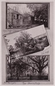 Gamla slavstugor; Gamla kvarnen; Vid porten; Eremitaget (s/v foto) av American Photographer (after)