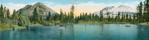 Panorama över Mount Shasta och Black Butte (foto) av American Photographer (after)