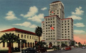 Phoenix, Arizona: Postkontor och hotell Westward Ho, North Central Avenue (foto) av American Photographer (after)