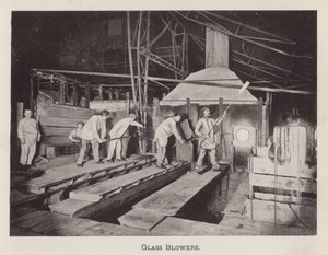 Pittsburgh: Glass Blowers (s/v foto) av American Photographer (after)