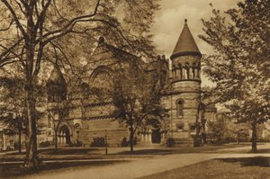 Princeton University: Alexander Hall (s/v foto) av American Photographer (after)