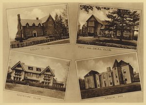 Princeton University: Court Club; Key and Seal Club; Gateway Club; Arbor Inn (s/v foto) av American Photographer (after)